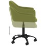 Silla de comedor giratoria de terciopelo verde claro de vidaXL, Sillas de comedor - Ref: Foro24-331213, Precio: 86,99 €, Desc...