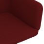 Sillas de comedor giratorias 2 unidades terciopelo rojo tinto de vidaXL, Sillas de comedor - Ref: Foro24-331248, Precio: 126,...