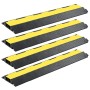 Cable protector ramps 4 units 2 rubber channels 101.5 cm by vidaXL, Road and traffic signs - Ref: Foro24-142835, Price: 104,8...