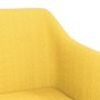 Swivel dining chairs 6 units yellow fabric by vidaXL, dining chairs - Ref: Foro24-3092874, Price: 371,09 €, Discount: %