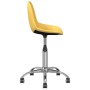 Swivel dining chairs 4 units yellow fabric by vidaXL, dining chairs - Ref: Foro24-3085981, Price: 157,54 €, Discount: %