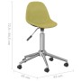 Swivel dining chairs 4 units green fabric by vidaXL, dining chairs - Ref: Foro24-3086057, Price: 169,13 €, Discount: %