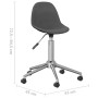 Swivel dining chairs 4 units dark gray fabric by vidaXL, dining chairs - Ref: Foro24-3086053, Price: 169,21 €, Discount: %