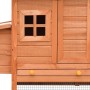 Solid pine and fir wood chicken coop 170x81x110 cm by vidaXL, Cages and habitats for small animals - Ref: Foro24-170644, Pric...