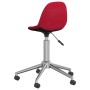 Drehbare Esszimmerstühle 4 Einheiten rot roter Stoff von vidaXL, Essstühle - Ref: Foro24-3086060, Preis: 169,21 €, Rabatt: %