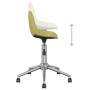 Swivel dining chairs 6 units green fabric by vidaXL, dining chairs - Ref: Foro24-3086067, Price: 252,59 €, Discount: %