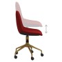 Swivel dining chairs 4 units red velvet by vidaXL, dining chairs - Ref: Foro24-3086100, Price: 199,99 €, Discount: %