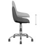 Swivel dining chairs 4 units dark gray fabric by vidaXL, dining chairs - Ref: Foro24-3085975, Price: 159,87 €, Discount: %