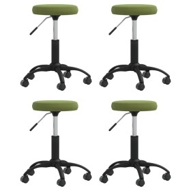 Sillas de comedor 4 unidades terciopelo verde claro de vidaXL, Sillas de comedor - Ref: Foro24-3085707, Precio: 119,99 €, Des...