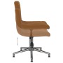 Swivel dining chairs 2 units brown velvet by vidaXL, dining chairs - Ref: Foro24-333795, Price: 97,15 €, Discount: %