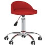 Drehbare Esszimmerstühle, 6 Stück, rot, rotes Kunstleder von vidaXL, Essstühle - Ref: Foro24-3086257, Preis: 200,99 €, Rabatt: %