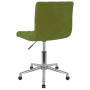 Swivel dining chairs 4 units light green velvet by vidaXL, dining chairs - Ref: Foro24-3086528, Price: 186,27 €, Discount: %