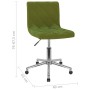 Swivel dining chairs 4 units light green velvet by vidaXL, dining chairs - Ref: Foro24-3086528, Price: 186,27 €, Discount: %