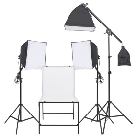 Fotostudio-Beleuchtungsset mit Stilllebentisch von vidaXL, Blitze und Studiobeleuchtung - Ref: Foro24-190239, Preis: 233,99 €...