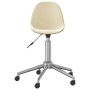 Swivel dining chairs 4 units cream fabric by vidaXL, dining chairs - Ref: Foro24-3086054, Price: 169,21 €, Discount: %