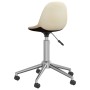 Swivel dining chairs 4 units cream fabric by vidaXL, dining chairs - Ref: Foro24-3086054, Price: 169,21 €, Discount: %