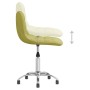 Swivel dining chairs 4 units green fabric by vidaXL, dining chairs - Ref: Foro24-3086723, Price: 164,00 €, Discount: %