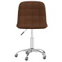 Swivel dining chairs 6 units brown fabric by vidaXL, dining chairs - Ref: Foro24-3086731, Price: 243,68 €, Discount: %