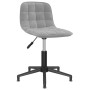 Swivel dining chairs 4 units light gray velvet by vidaXL, dining chairs - Ref: Foro24-3086814, Price: 172,63 €, Discount: %