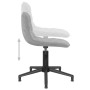 Swivel dining chairs 4 units light gray velvet by vidaXL, dining chairs - Ref: Foro24-3086814, Price: 172,63 €, Discount: %