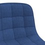 Swivel dining chairs 4 units blue fabric by vidaXL, dining chairs - Ref: Foro24-3086785, Price: 176,82 €, Discount: %