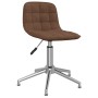 Swivel dining chairs 4 units brown fabric by vidaXL, dining chairs - Ref: Foro24-3086784, Price: 174,99 €, Discount: %