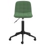 Swivel dining chairs 4 units dark green velvet by vidaXL, dining chairs - Ref: Foro24-3086880, Price: 175,93 €, Discount: %