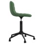 Swivel dining chairs 4 units dark green velvet by vidaXL, dining chairs - Ref: Foro24-3086880, Price: 175,93 €, Discount: %