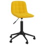 Sillas de comedor giratorias 4 uds terciopelo amarillo de vidaXL, Sillas de comedor - Ref: Foro24-3086884, Precio: 172,98 €, ...