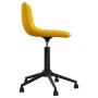 Sillas de comedor giratorias 4 uds terciopelo amarillo de vidaXL, Sillas de comedor - Ref: Foro24-3086884, Precio: 172,98 €, ...