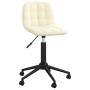 Swivel dining chairs 4 units cream velvet by vidaXL, dining chairs - Ref: Foro24-3086876, Price: 172,99 €, Discount: %