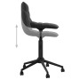 Swivel dining chairs 6 units black velvet by vidaXL, dining chairs - Ref: Foro24-3086885, Price: 260,85 €, Discount: %