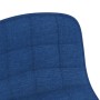 Sillas de comedor giratorias 4 unidades tela azul de vidaXL, Sillas de comedor - Ref: Foro24-3086848, Precio: 177,35 €, Descu...