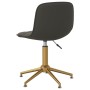 Swivel dining chairs 4 units dark gray velvet by vidaXL, dining chairs - Ref: Foro24-3087399, Price: 196,87 €, Discount: %