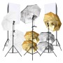 9-piece photo studio kit with set of lights and softboxes by vidaXL, Flashes and studio lighting - Ref: Foro24-190244, Price:...