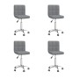 Swivel dining chairs 4 units light gray fabric by vidaXL, dining chairs - Ref: Foro24-3087511, Price: 181,37 €, Discount: %