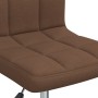 Swivel dining chairs 6 units brown fabric by vidaXL, dining chairs - Ref: Foro24-3087524, Price: 257,99 €, Discount: %