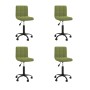 4pcs Light Green Velvet Swivel Dining Chairs by vidaXL, dining chairs - Ref: Foro24-3087576, Price: 187,19 €, Discount: %