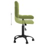 4pcs Light Green Velvet Swivel Dining Chairs by vidaXL, dining chairs - Ref: Foro24-3087576, Price: 187,19 €, Discount: %