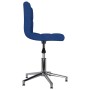 Sillas de comedor giratorias 4 unidades tela azul de vidaXL, Sillas de comedor - Ref: Foro24-3087608, Precio: 186,36 €, Descu...