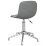 Swivel dining chairs 4 units in light gray fabric by vidaXL, dining chairs - Ref: Foro24-3086781, Price: 177,99 €, Discount: %