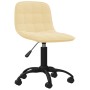 Swivel dining chairs 4 units cream velvet by vidaXL, dining chairs - Ref: Foro24-3086750, Price: 169,47 €, Discount: %