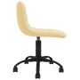 Swivel dining chairs 4 units cream velvet by vidaXL, dining chairs - Ref: Foro24-3086750, Price: 169,47 €, Discount: %