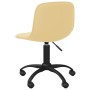 Swivel dining chairs 4 units cream velvet by vidaXL, dining chairs - Ref: Foro24-3086750, Price: 169,47 €, Discount: %