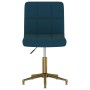 Sillas de comedor giratorias 4 uds terciopelo azul de vidaXL, Sillas de comedor - Ref: Foro24-3087830, Precio: 216,01 €, Desc...