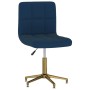 Sillas de comedor giratorias 4 uds terciopelo azul de vidaXL, Sillas de comedor - Ref: Foro24-3087830, Precio: 216,01 €, Desc...