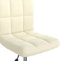 Swivel dining chairs 4 units cream velvet by vidaXL, dining chairs - Ref: Foro24-3087573, Price: 189,92 €, Discount: %