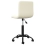 Swivel dining chairs 4 units cream velvet by vidaXL, dining chairs - Ref: Foro24-3087573, Price: 189,92 €, Discount: %