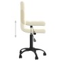 Swivel dining chairs 4 units cream velvet by vidaXL, dining chairs - Ref: Foro24-3087573, Price: 189,92 €, Discount: %