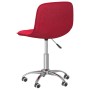 Drehbare Esszimmerstühle 4 Einheiten rot roter Stoff von vidaXL, Essstühle - Ref: Foro24-3086726, Preis: 171,80 €, Rabatt: %